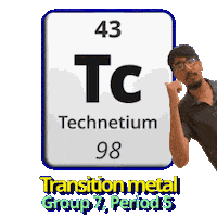 Tc Transition Metals Sticker