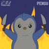 Explode On Fire GIF by Pudgy Penguins