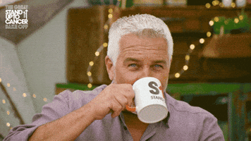 Tea Celebrity GIF by The Great British Bake Off