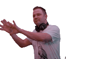 Dj Dancing Sticker by Jeffrey Sutorius