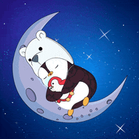 Good Night Sleeping GIF by Pudgy Penguins