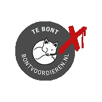 StichtingBontvoorDieren fur bont furfree bontvoordieren Sticker