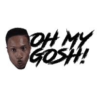 easeys oh my gosh grime d double e Sticker