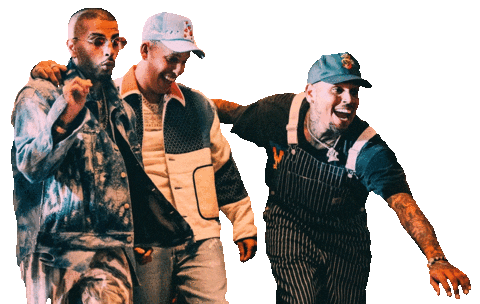 Chris Brown Rvssian Sticker by Rauw Alejandro