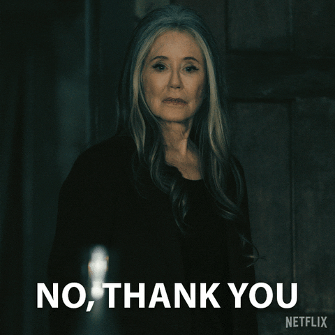 No Thank You Halloween GIF by NETFLIX