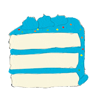 Birthday Cake Celebration Sticker by Maison Birks
