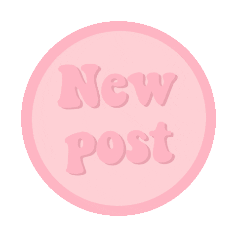 Pink Post Sticker