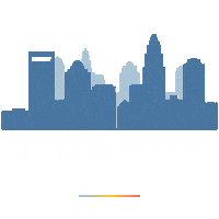 Charlotte Skyline Sticker by CorcoranHMProperties
