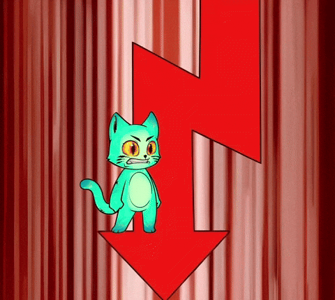 Going Down GIF by Hero Galaxy NFT