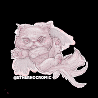 etherhocromic love cat kawaii kitty GIF
