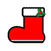Christmas Boots Sticker