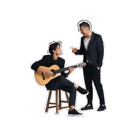 Guitar Singing Sticker by Kulturalne Media