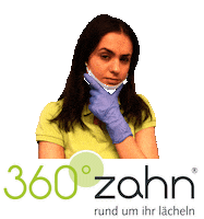 fun smile Sticker by 360°zahn