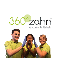 fun smile Sticker by 360°zahn