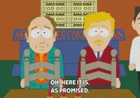 chair table GIF by South Park 