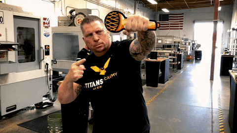 boom titan GIF by TITANS of CNC