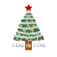 Christmas Tree Sticker by CEME