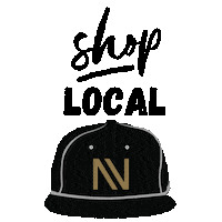 threadsofenvy logo hat shop local threads Sticker