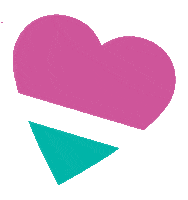 Broken Heart Love Sticker by Escuela de Pie Stand up