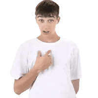 Is It Me Pointing At Self Sticker