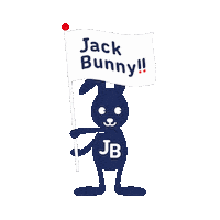 JackBunny golf ゴルフ 골프 jackbunny Sticker