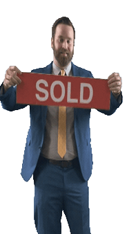 Realtor Sold Sign Sticker by Charleston Agent