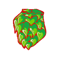 Hop Hearts Sticker by Ithaca Beer