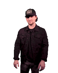 Country Music Thank You Sticker by Reid Haughton