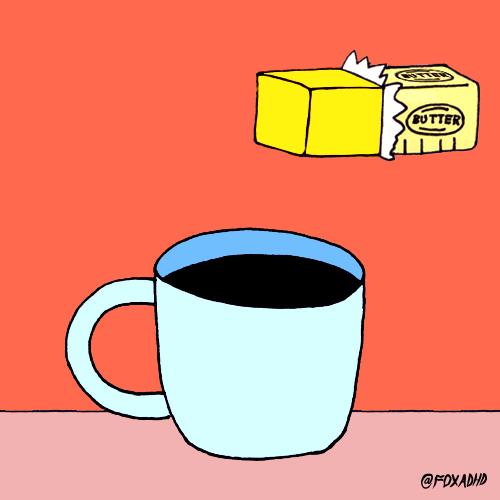 Bulletproof Coffee GIF by Animation Domination High-Def