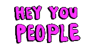 People Riverside Sticker by deladeso