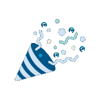 Celebrating 150 Years Sticker by Camden National Bank