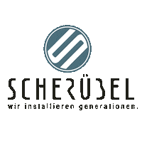 scheruebel_installationen installation bau wasser zange Sticker