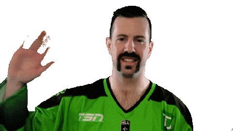 Wave Matt Sticker by Saskatchewan Rush