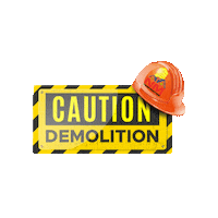 Demolition Sticker by nmconstruction