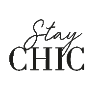 Stay Chic Sticker by RIANISTA
