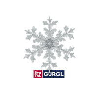 Mountains Snowflake Sticker by Ötztal Tourismus