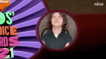 Gaten Matarazzo GIF by Kids' Choice Awards