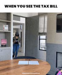 Not Today Taxes GIF by Kwanza Jones