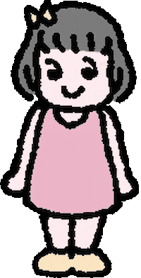 Girl Greeting Sticker