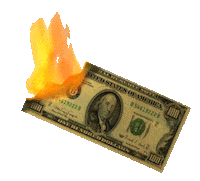 Fire Burn Sticker by Muthesius by students