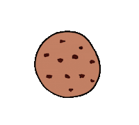 Chocolate Eating Sticker