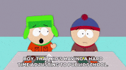 talking stan marsh GIF by South Park 