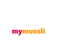 swipe Sticker by mymuesli