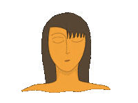 Animation Girl Sticker