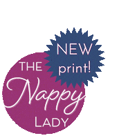 New Prints Sticker by The Nappy Lady