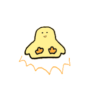 Feliz Amarillo Sticker