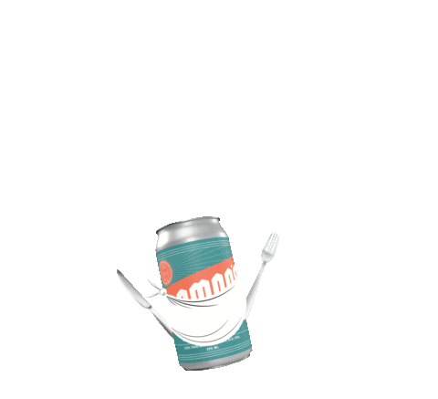 Non-Alcoholic Dinner Sticker by Harmon's Non-Alc Craft Beer