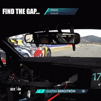 racing cars trap wall closed GIF