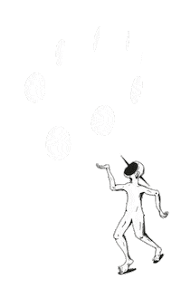 confused drawing Sticker by Leader