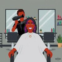 Happy Hair Salon GIF by World Of Women